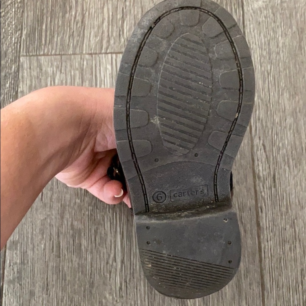 Little girls combat boots - Picture 2 of 3